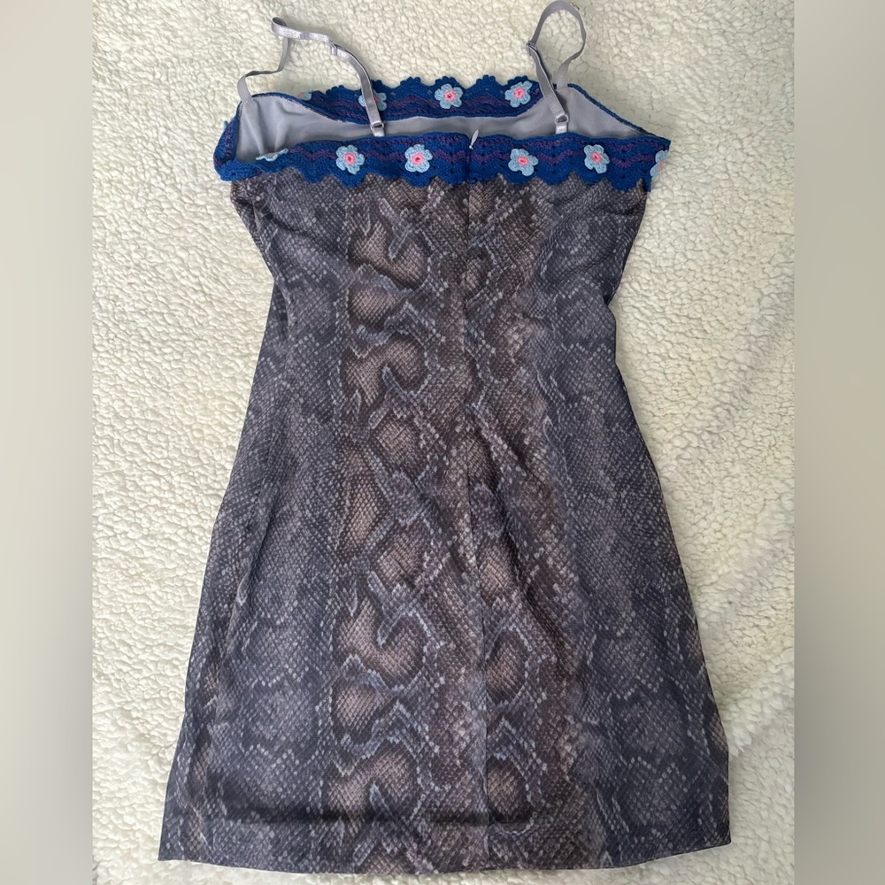 Guizio Snakeskin mini dress - Picture 3 of 5
